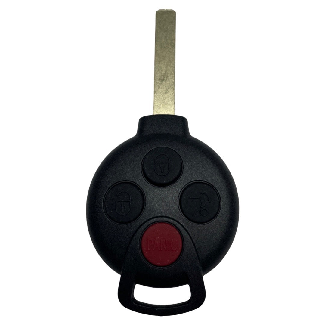 Smart Fortwo 2008-2015 / 4-Button Remote Head / KR55WK45144 / (AFTERMARKET)