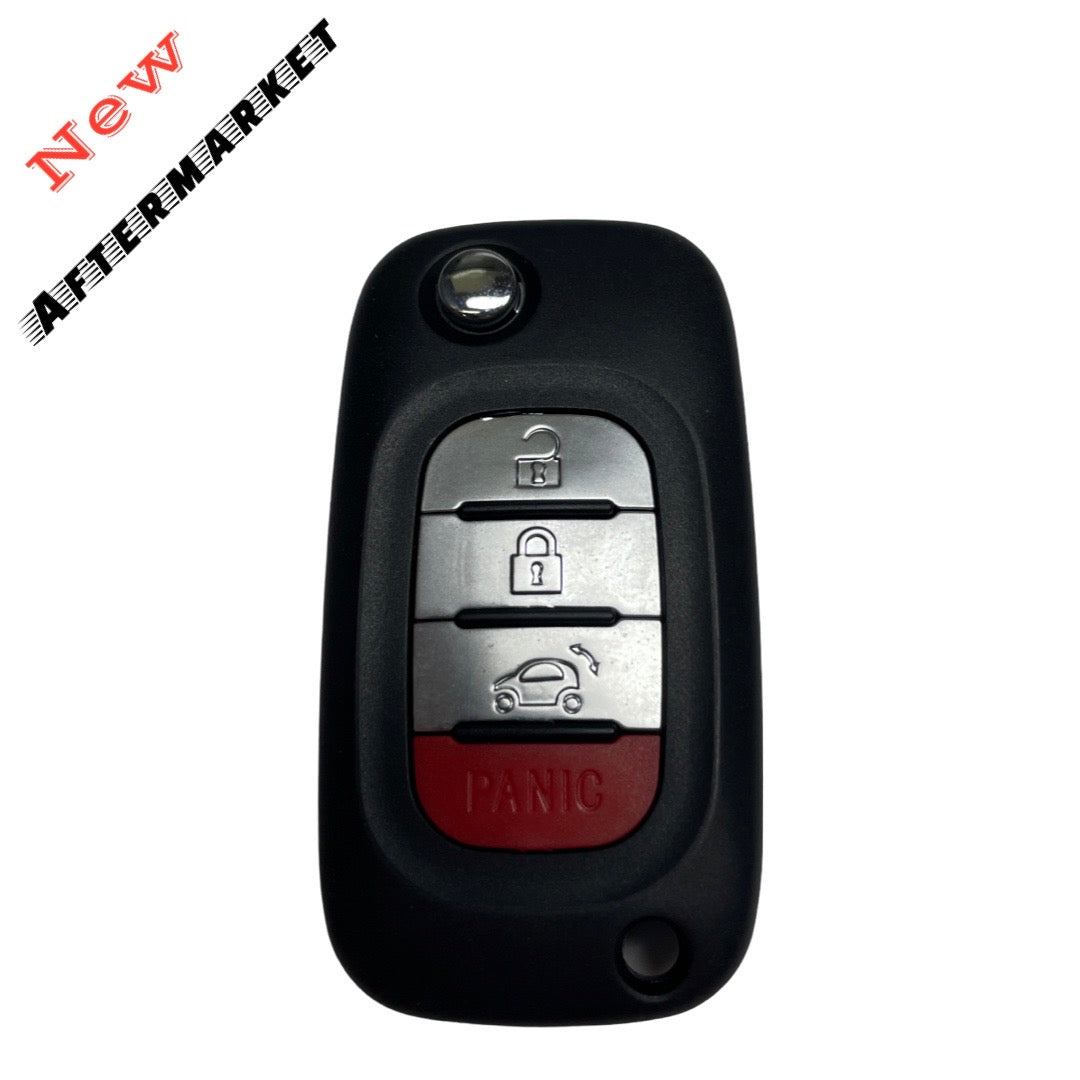 2015-2017 Smart Fortwo Forfour (W453) / 4-Button Flip Key / VA2 / CWTWB1G767 / 434 MHz (AFTERMARKET)