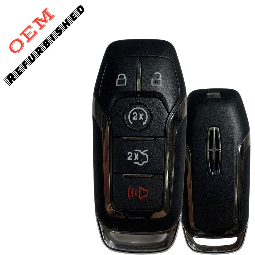 2013-2021 Lincoln / 5-Button Smart Key / PN:164-R7991 / M3N-A2C31243300 (OEM Refurb)