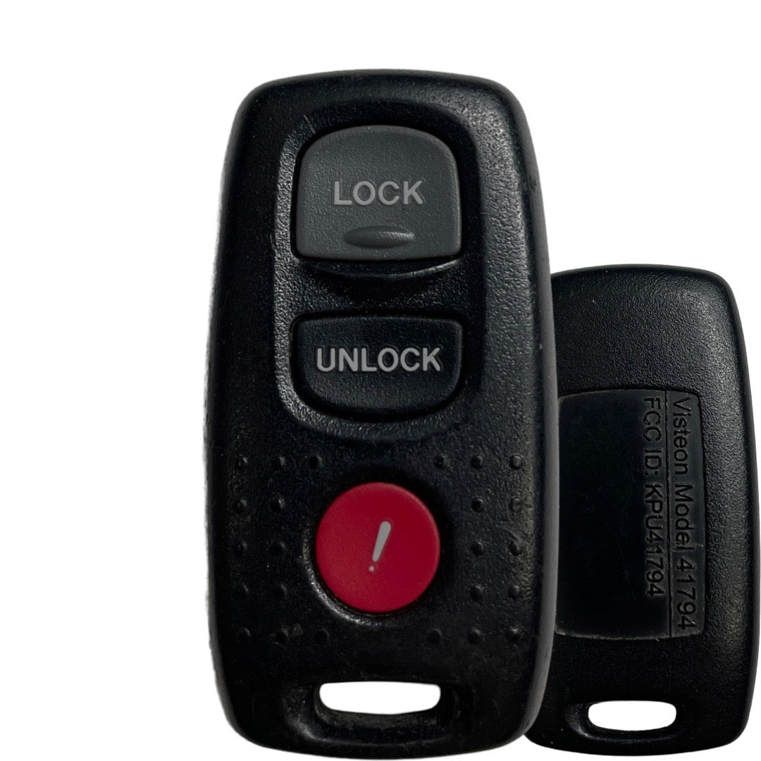 2007-2009 Mazda 3 / 3-Button Keyless Entry Remote / PN: BAN6-67-5RY / KPU41794 (OEM Refurb)
