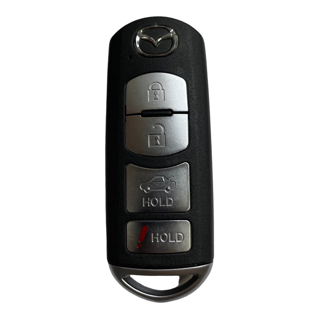 2010-2013 Mazda / 4-Button Smart Key / PN: BBY2-67-5RY / WAZX1T768SKE11A03 (OEM Refurb)