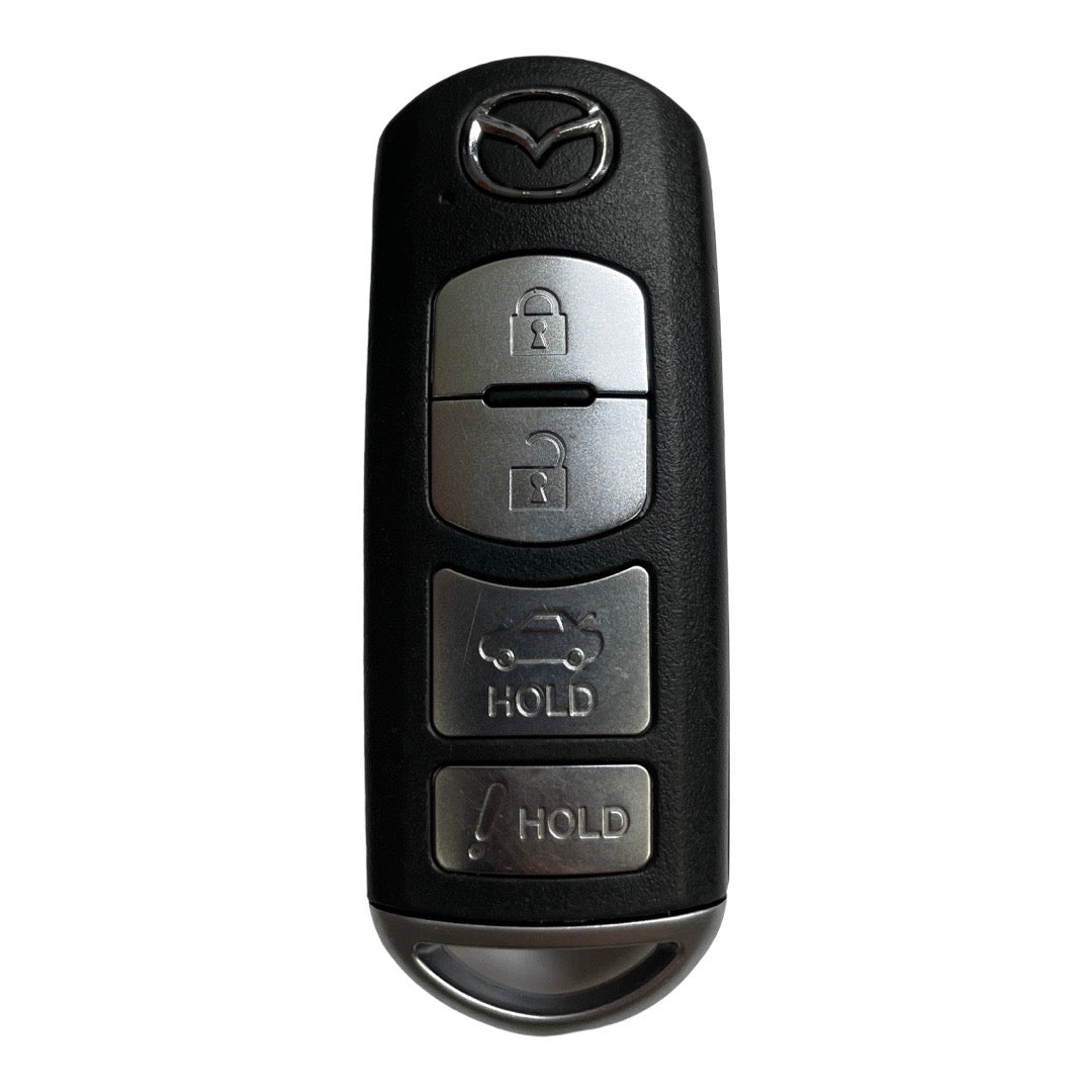 2014-2018 Mazda 3/6 4-Button Smart Key / PN: GJY9-67-5DY / WAZSKE13D01 (OEM Refurb)