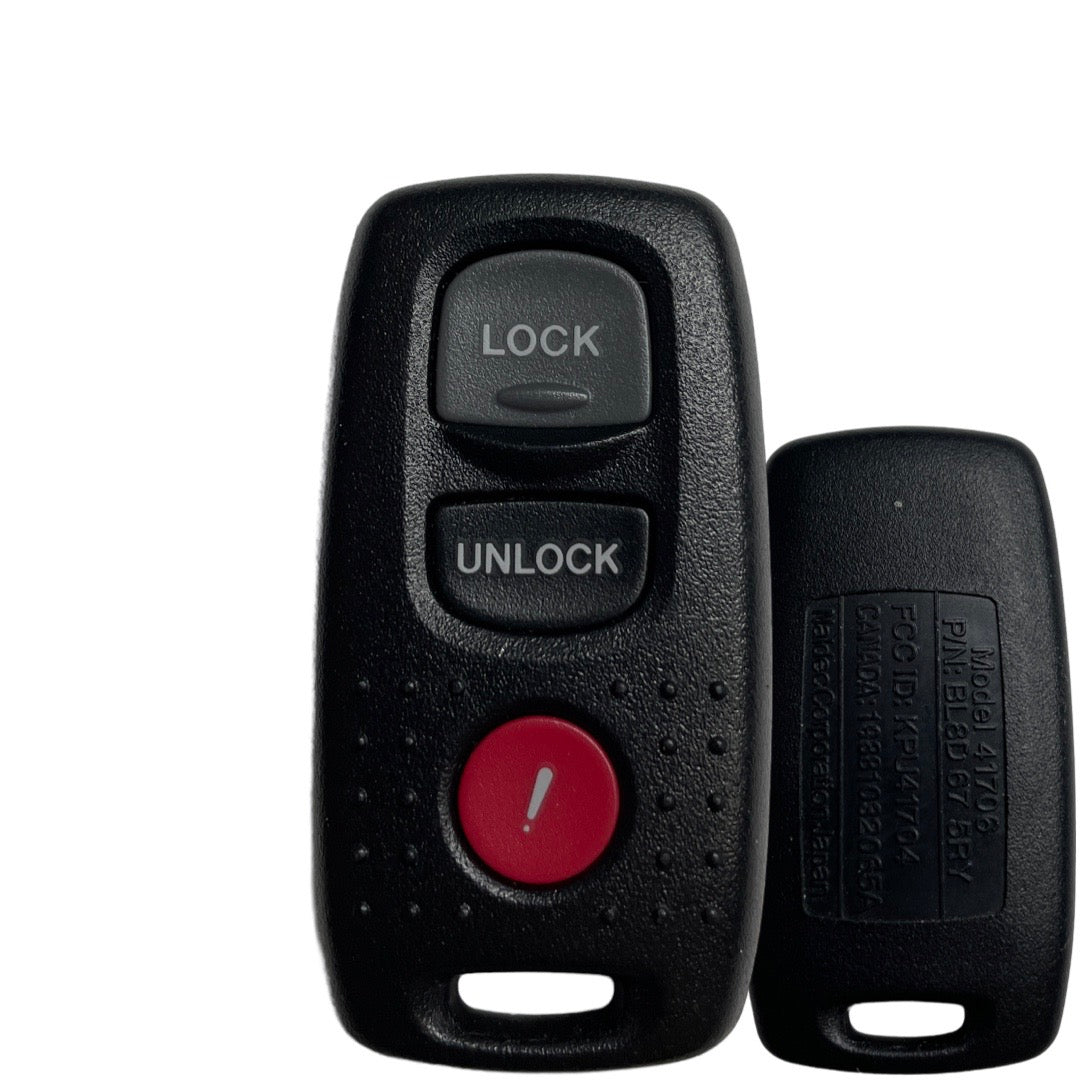2001-2003 Mazda Protege 3 / 3-Button Keyless Entry Remote / KPU41704 (OEM Refurbished)