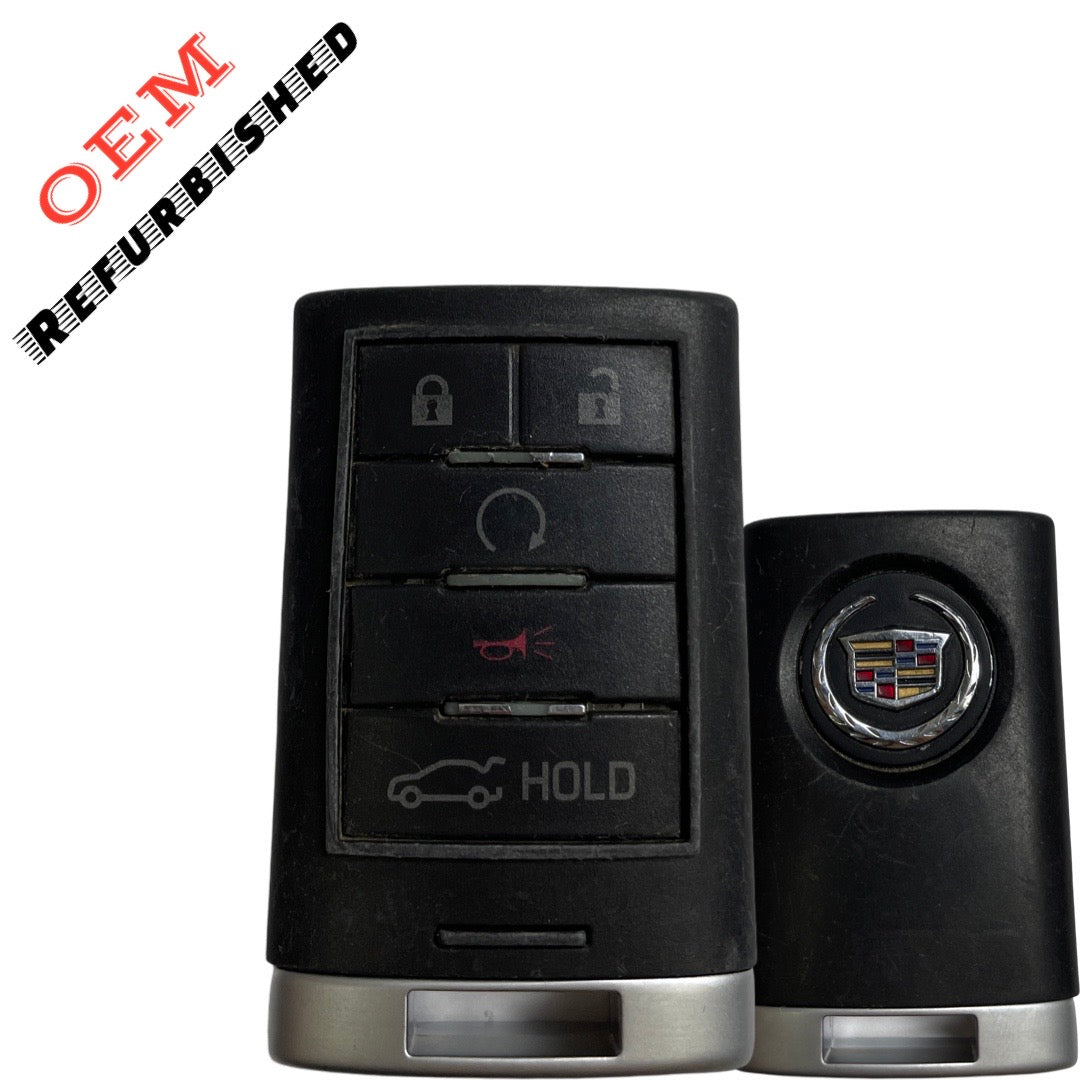 2013-2015 Cadillac ATS XTS / 5-Button Smart Key W/ Trunk / PN: 22856930 / NBG009768T (OEM Refurb)