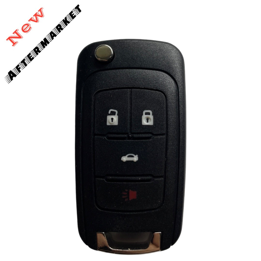 2010-2019 Buick / 4-Button Flip Key / OHT01060512 NON-PEPS (46 Chip) (AFTERMARKET)