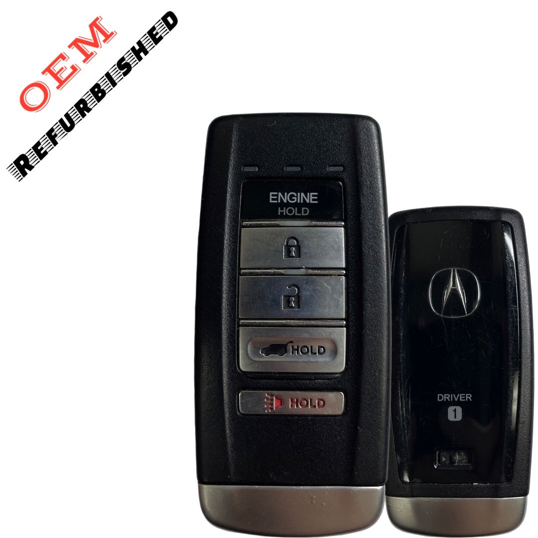 2016-2020 Acura MDX RDX / 5-Button Smart Key / PN: 72147-TZ6-A71 / KR580399900 (OEM Refurb) (Driver 1)