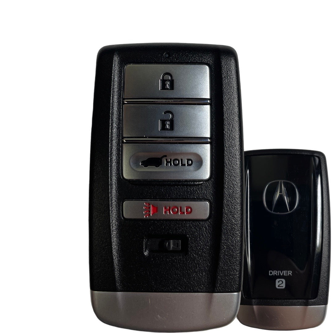2014-2020 Acura MDX RDX / 4-Button Smart Key / PN: 72147-TZ5-A01 / KR5V1X (Driver 2) (OEM Refurb)