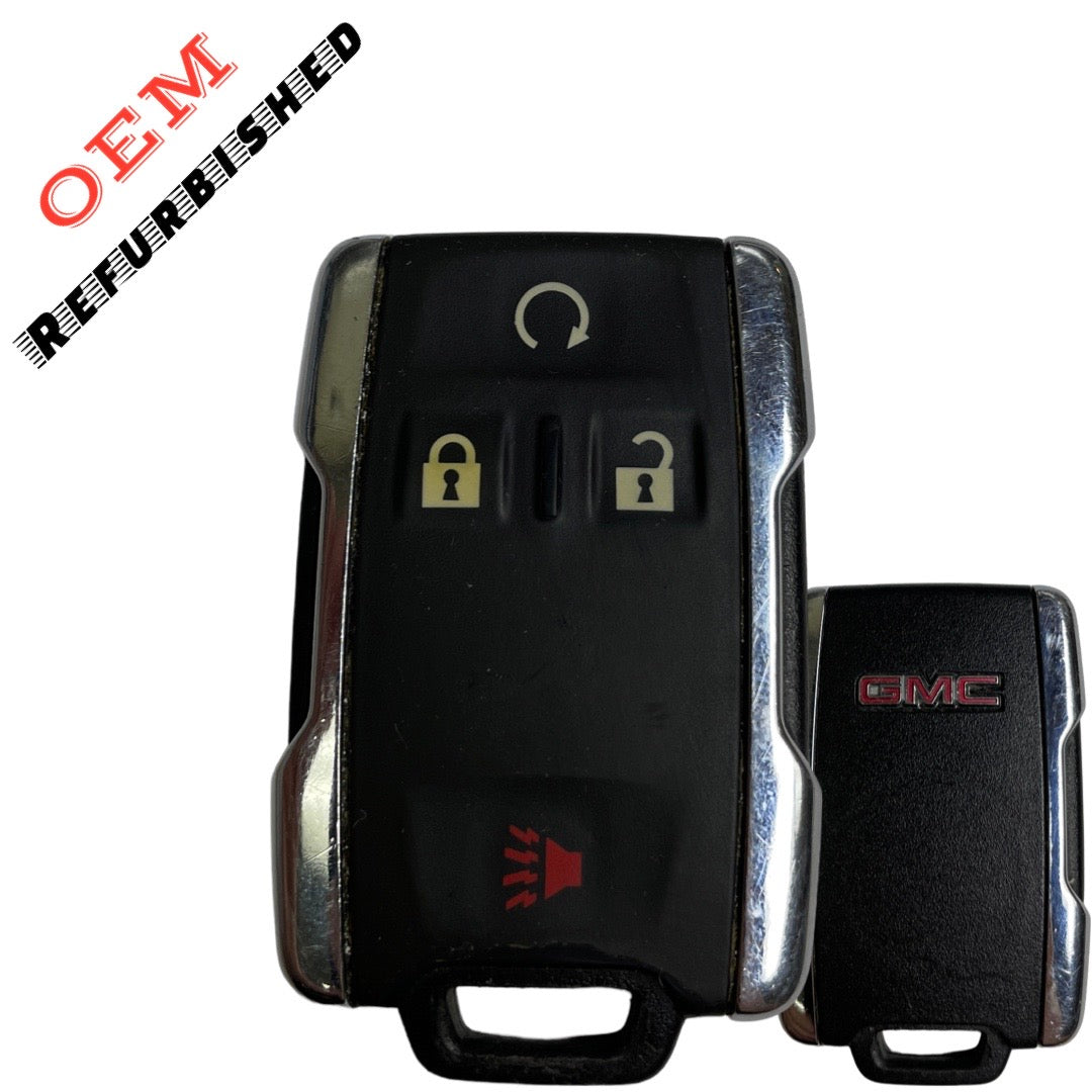 2014-2022 GMC Sierra Canyon / 4-Button Keyless Entry Remote / PN: 13580082 / M3N32337100 (OEM Refurb)
