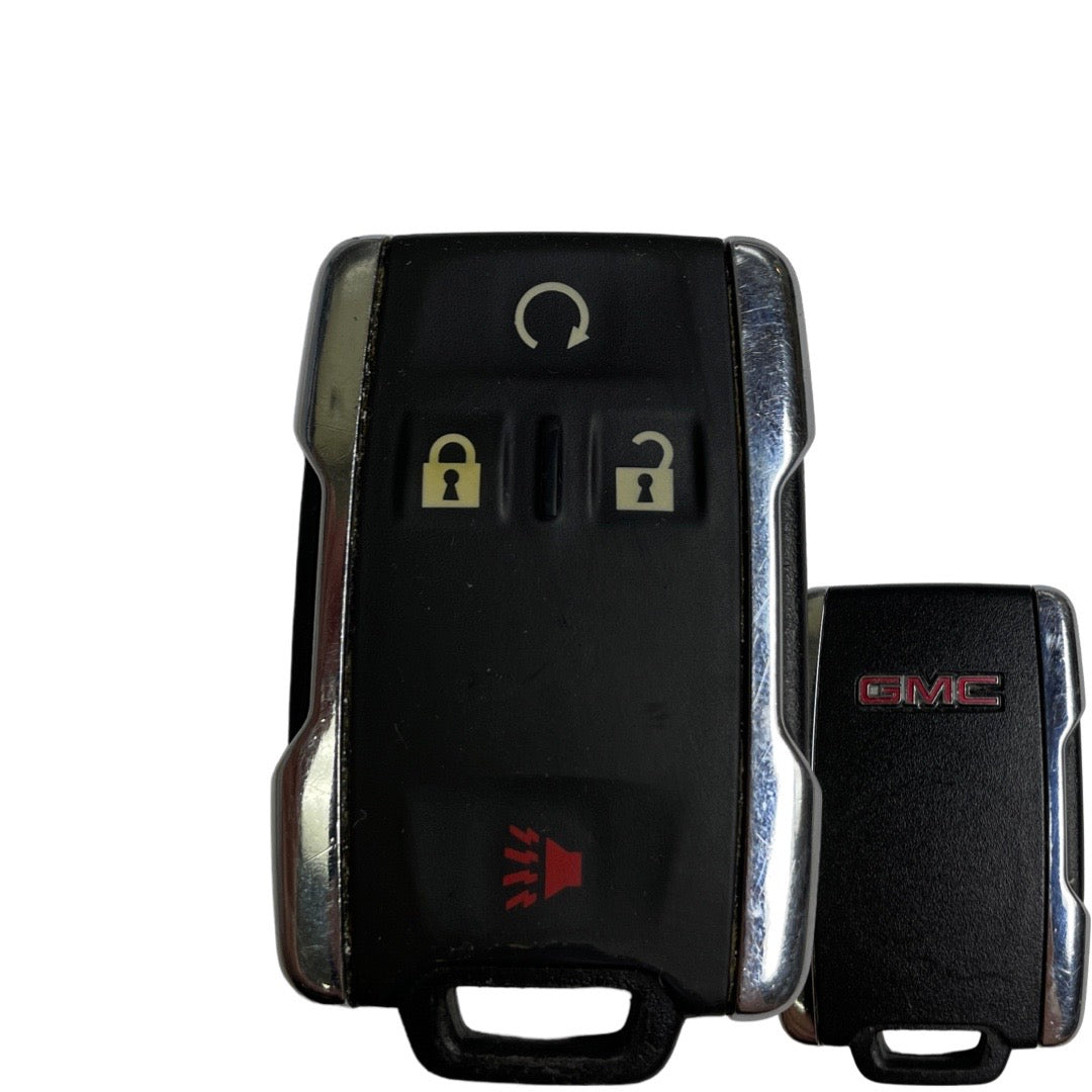 2014-2022 GMC Sierra Canyon / 4-Button Keyless Entry Remote / PN: 13580082 / M3N32337100 (OEM Refurb)