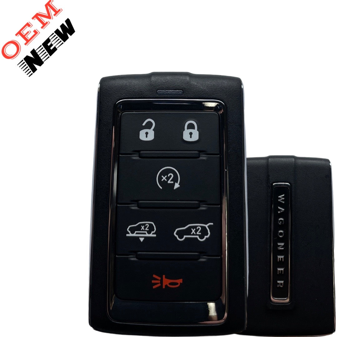 2021-2023 Jeep Grand Wagoneer Grand Cherokee / 6-Button Smart Key / PN: 68516738AA / M3NWXF0B1 (OEM NEW)