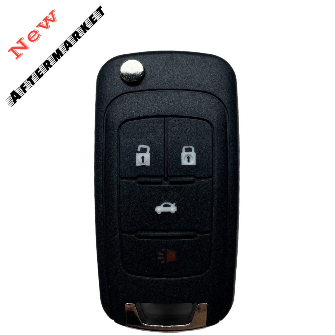 2010-2019 GM / 4-Button Flip Key / OHT01060512 NON-PEPS (46 Chip) (AFTERMARKET)