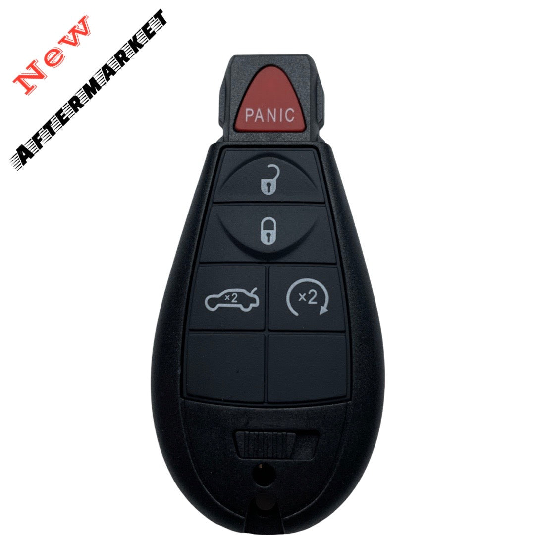 2008-2014 Dodge Chrysler / 5-Button Fobik Key / PN: 056046694AH / IYZ-C01C / Keyless Go Fobik (AFTERMARKET)