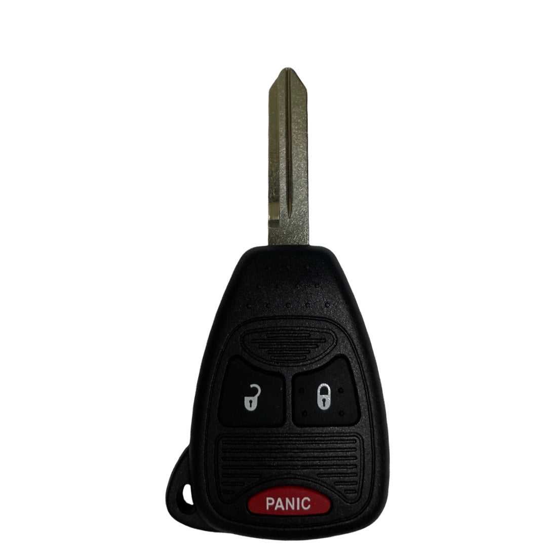 2004-2017 Chrysler Dodge Jeep / 3-Button Remote Head Key / OHT692427AA (AFTERMARKET)