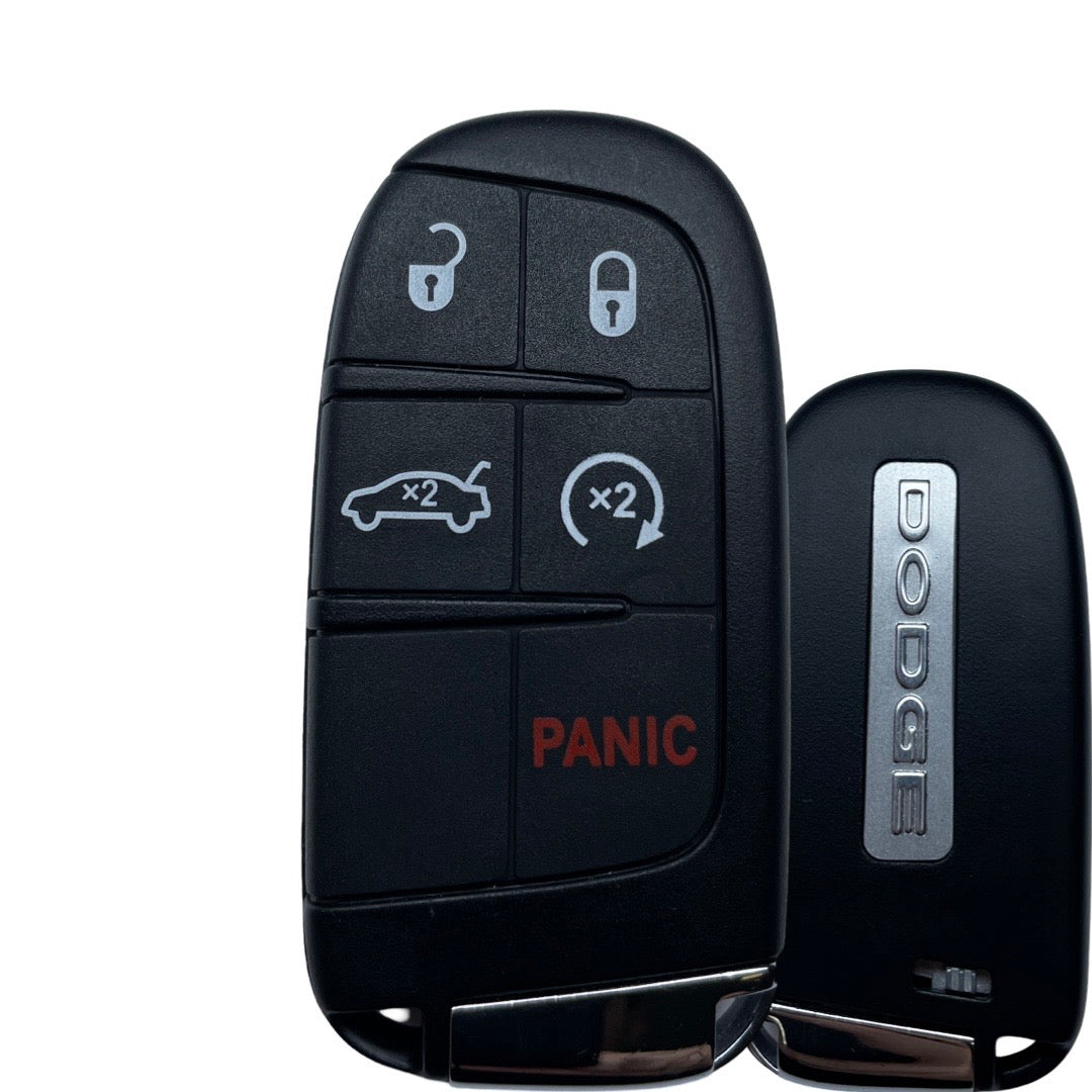 2011-2018 Dodge Charger Challenger / 5-Button Smart Key / PN: 5026676AC / M3N-40821302 (OEM Refurb)