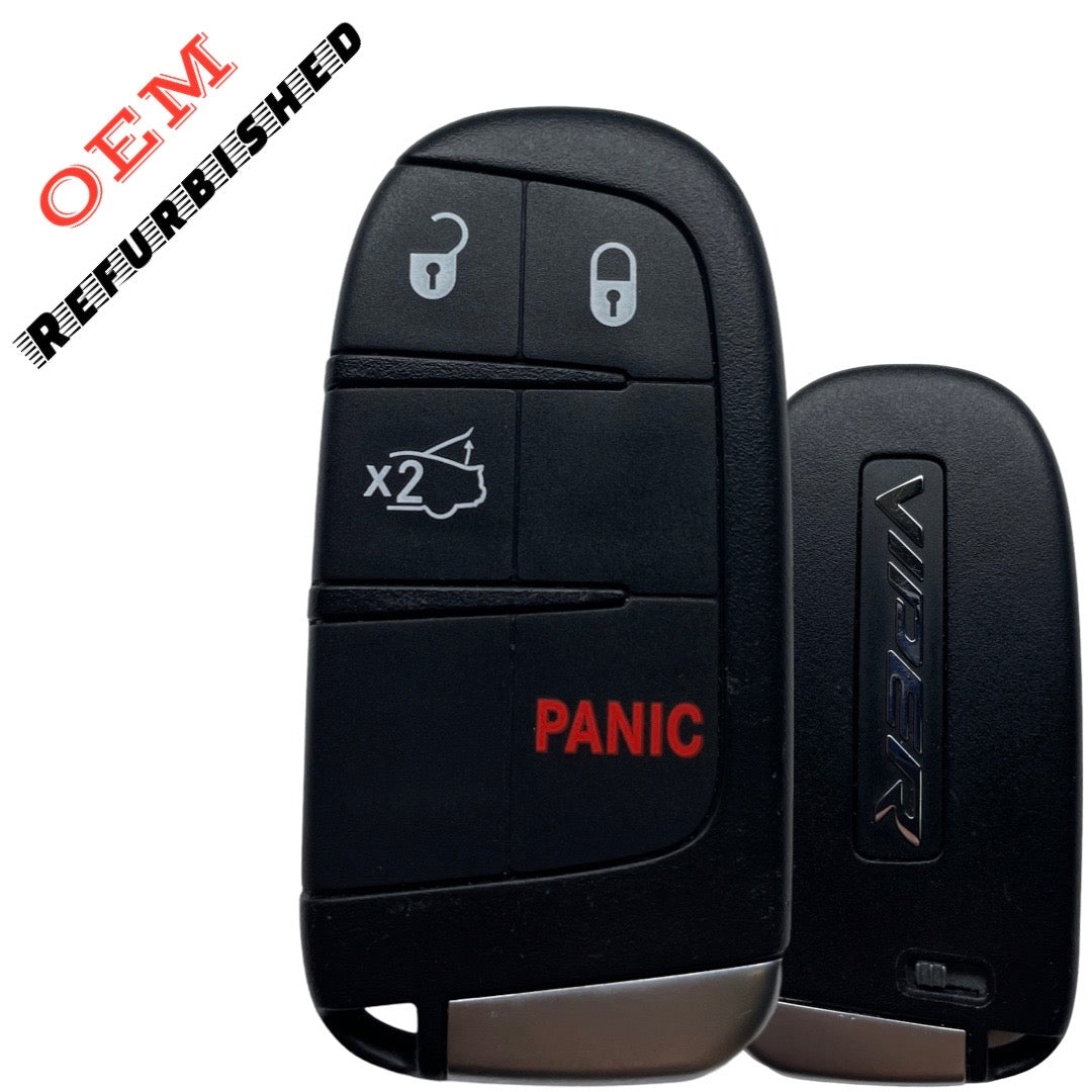 2013-2014 Dodge Viper / 4-Button Smart Key / M3N-40821302 (OEM Refurbished)