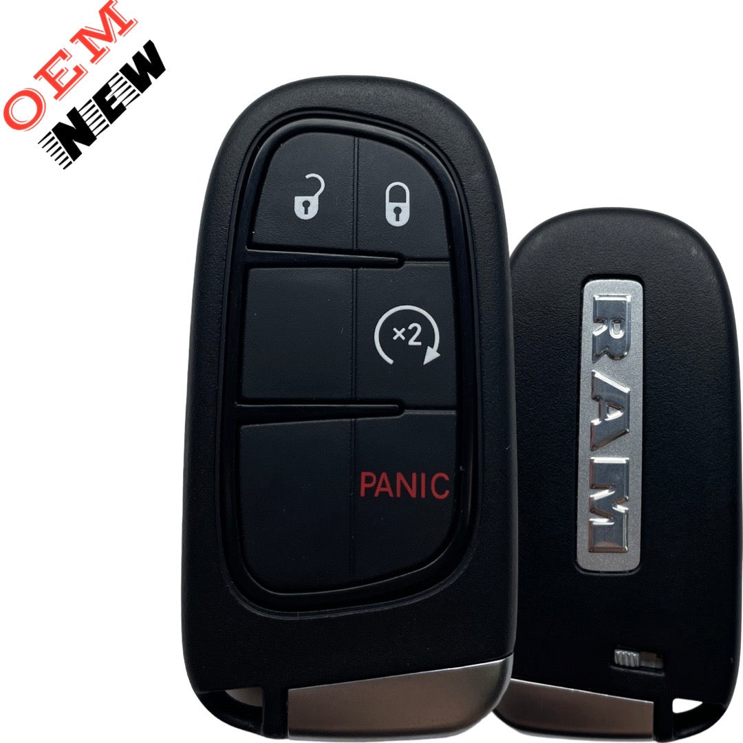 2013-2018 Dodge Ram / 4-Button Smart Key / PN: 56046956AA / GQ4-54T (OEM NEW)
