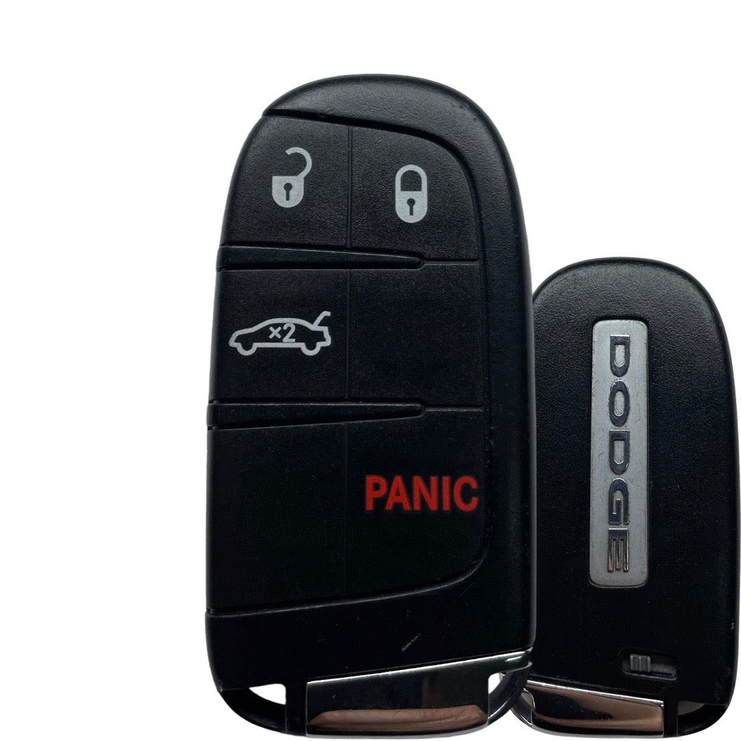 2019-2023 Dodge Challenger / Charger / 4-Button Smart Key / PN: 68394196AA / M3M-40821302 (OEM Refurb)