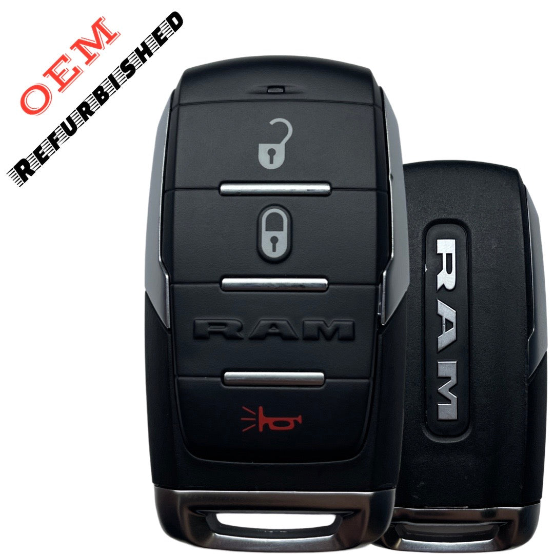 2019-2023 Ram 1500 Pickup / 3-Button Smart Key / PN: 68291687AD / OHT-4882056 (OEM Refurb)