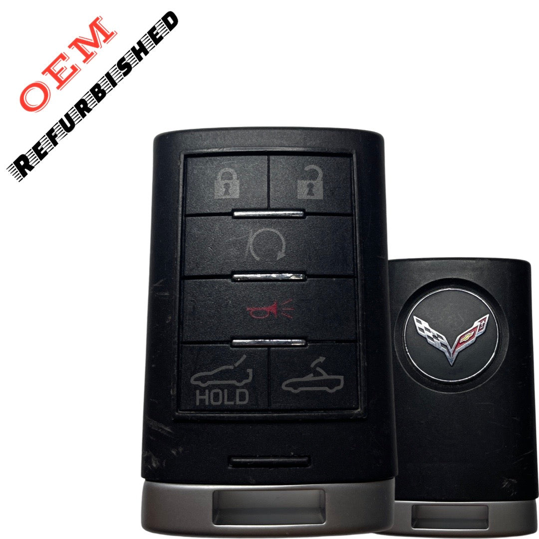2015-2019 Chevrolet Corvette / 6-Button Smart Key / PN: 23465955 / NBGGD9C04 (OEM Refurb)