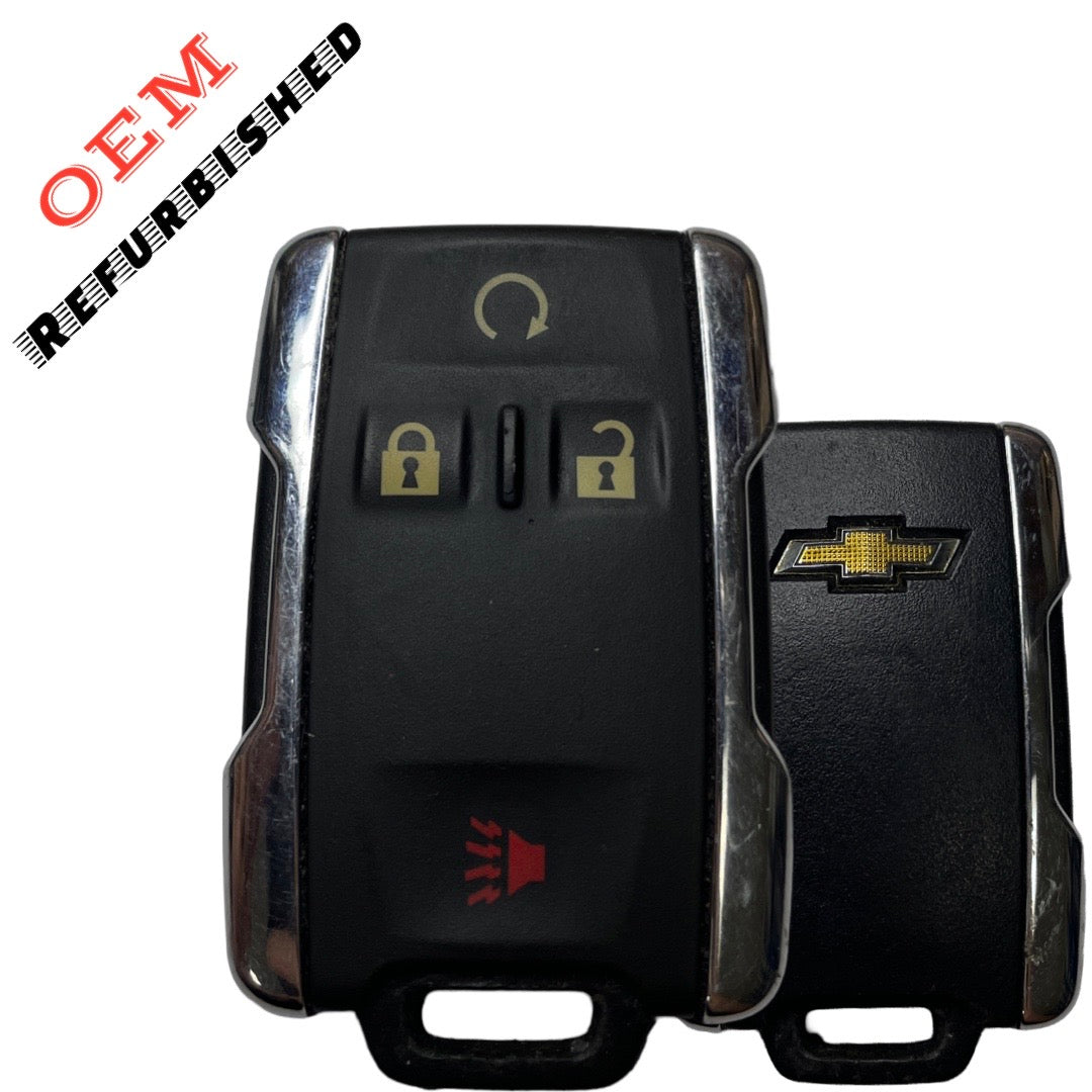 2014-2021 Chevrolet Silverado Colorado / 4-Button Keyless Entry Remote / PN: 13577770 / M3N32337100 (OEM Refurb)
