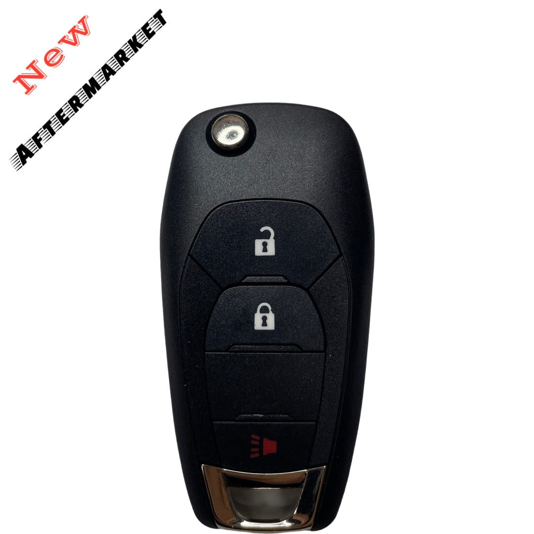 2016-2021 Chevrolet Cruze XL8 / 3-Button Remote Flip Key / PN: 13514134 / LXP-T004 (AFTERMARKET)
