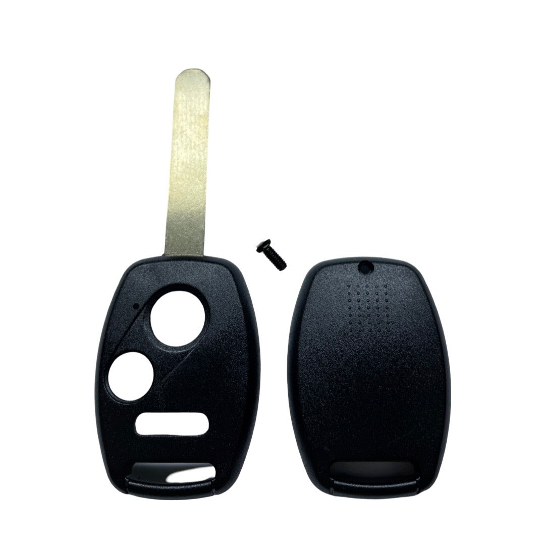 2002-2017 Honda / 3-Button Remote Head Key SHELL / HO01 / OUCG8D-380H-A, CWTWB1U545, CWTWBIU545 (AFTERMARKET)
