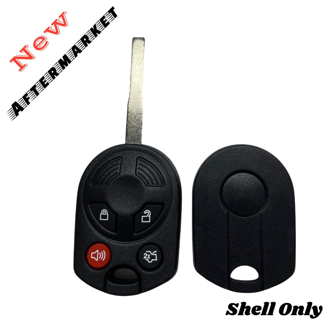2011-2020 Ford / 4-Button Remote Head Key SHELL / HU101 / OUCD6000022 CWTWB1U722