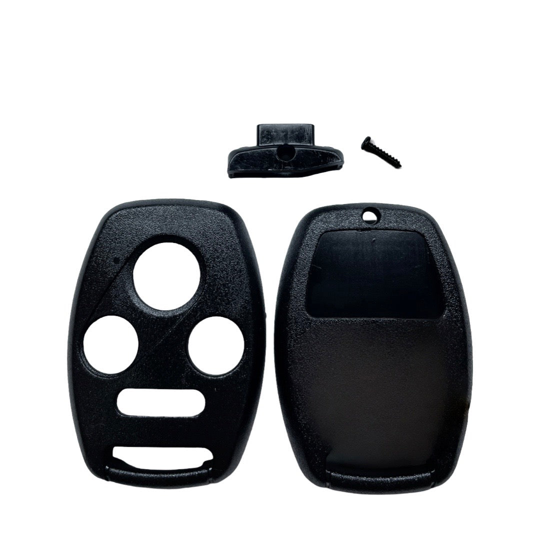 2003-2015 Honda / 4-Button Remote Head Key SHELL Replacement Kit / HO01 / KR55WK49308, MLBHLIK-1T, N5F-A05TAA (AFTERMARKET)