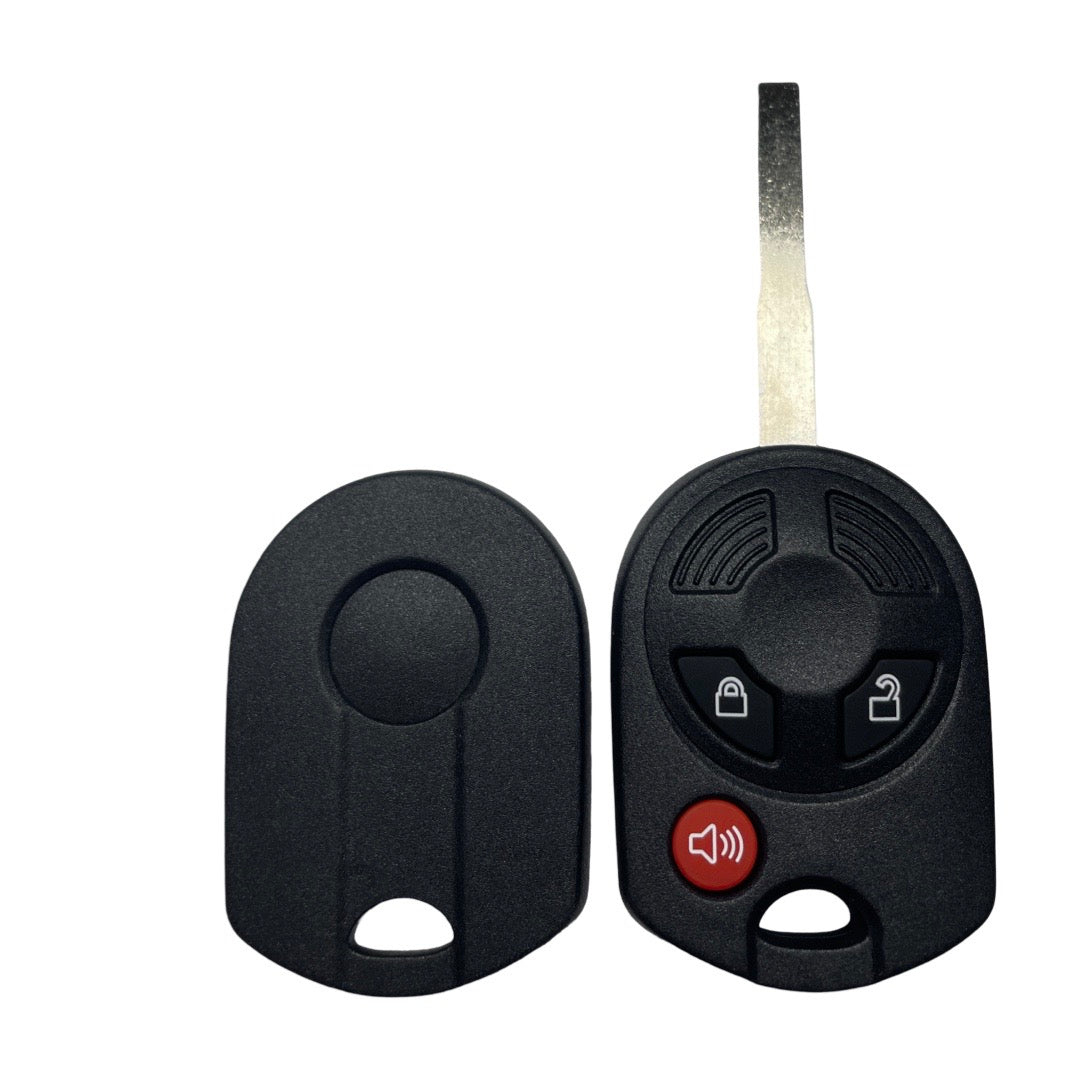 2013-2017 Ford / 3-Button Remote Head Key Shell / HU101 / OUCD6000022 (AFTERMARKET)