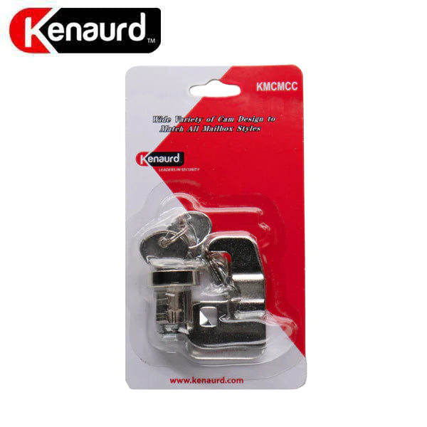 USPS Mailbox Lock - Counter-Clockwise - HL1 Keyway - Keyed Different - US14 Bright Nickel