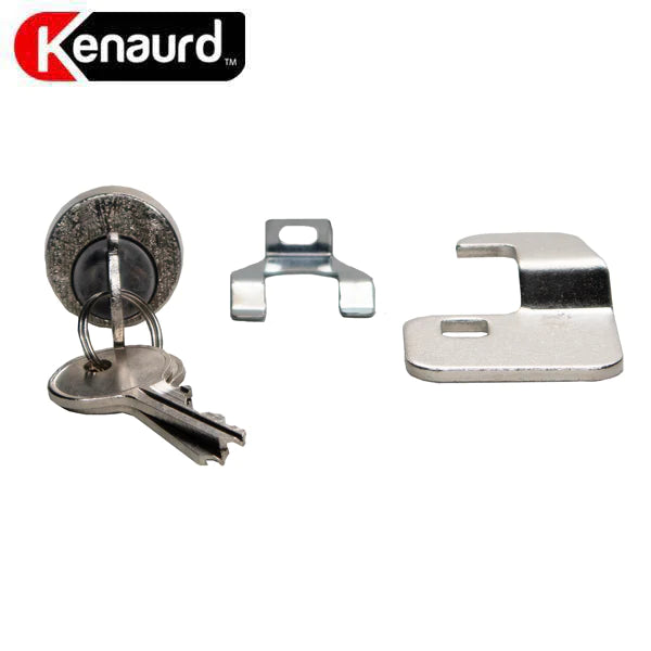 USPS Mailbox Lock - Counter-Clockwise - HL1 Keyway - Keyed Different - US14 Bright Nickel