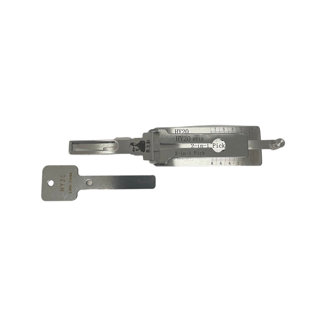 Original Lishi Hyundai/Kia HY20/HY18 2-in-1 Pick/Decoder Double Lifter