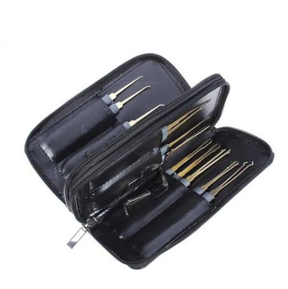 GOSO 24 Piece Lock Pick Set w/ Leather Case