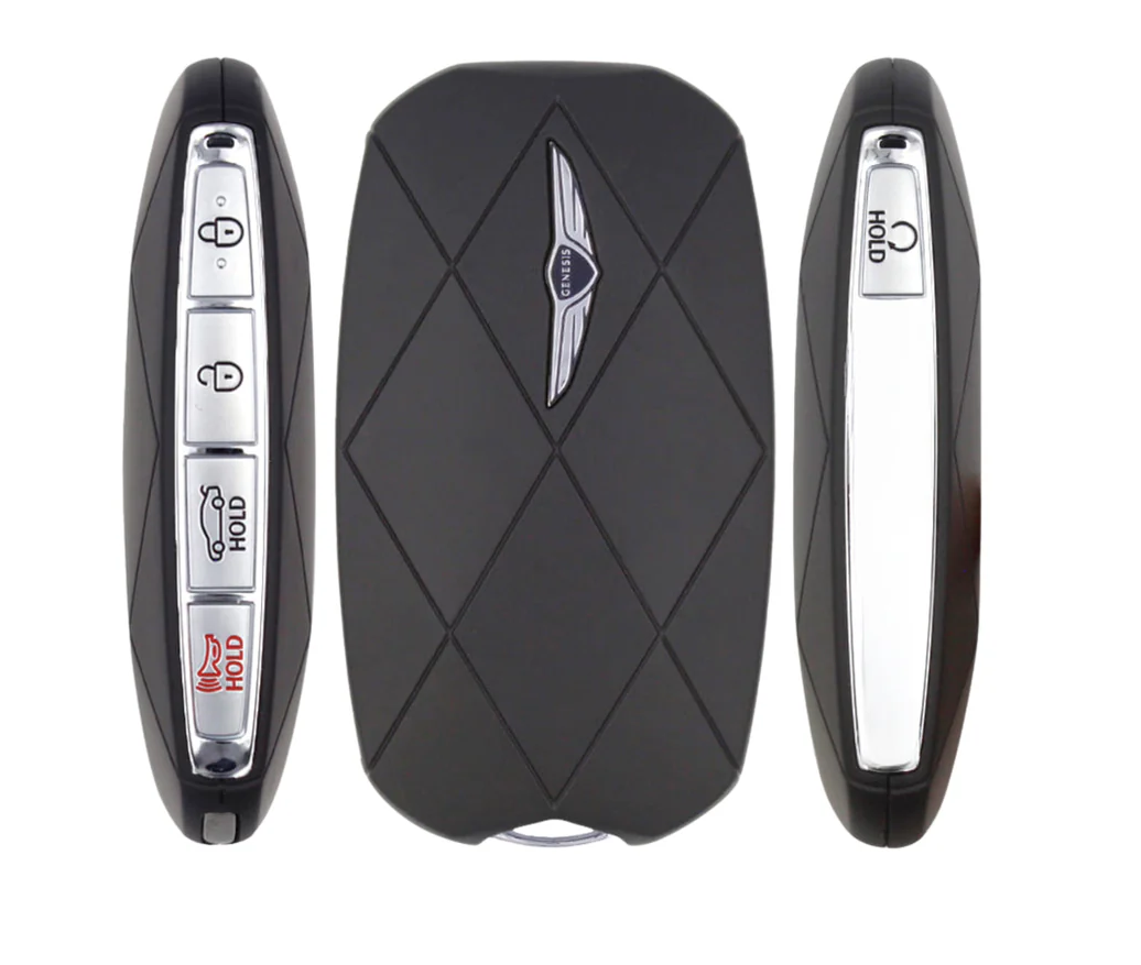2023-2026 Genesis G70 5 Button Smart Key / Black Shell / G9720 / TQ8-FOB-4F75M44 OEM Refurbished