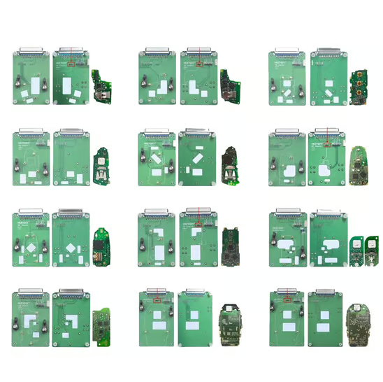 KeyDIY Welding Free Adapter Kit For 5C/5D, BDC2, BDC3, Porsche 5D, Audi 5D / 12 Pieces