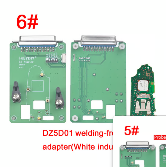 KeyDIY Welding Free Adapter Kit For 5C/5D, BDC2, BDC3, Porsche 5D, Audi 5D / 12 Pieces