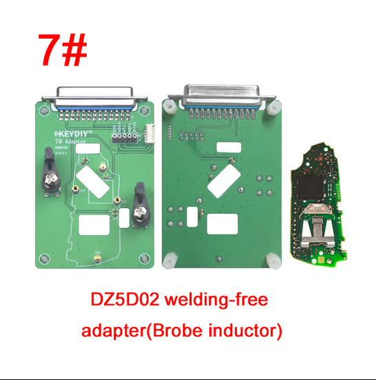 KeyDIY Welding Free Adapter Kit For 5C/5D, BDC2, BDC3, Porsche 5D, Audi 5D / 12 Pieces