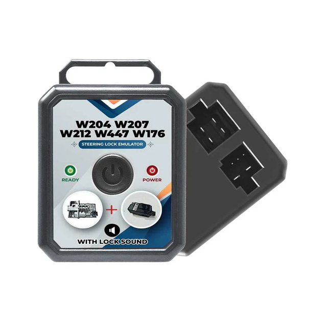 MK3 / Mercedes Benz Steering Lock Emulator / Lock Sound and Two Plug