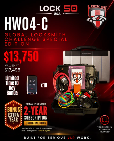 Lock50 HW04-C Plug and Play Global Locksmith Challenge Special Edition