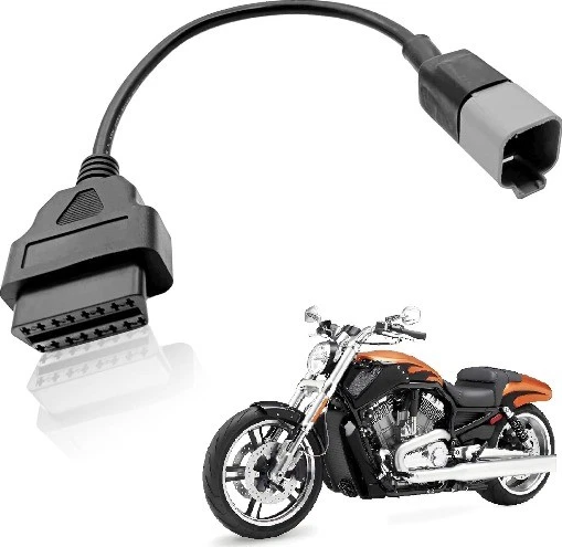 6-Pin to 16-Pin OBD2 Diagnostic Adapter Cable for Can-Am UTVs, ATVs & Motorcycles