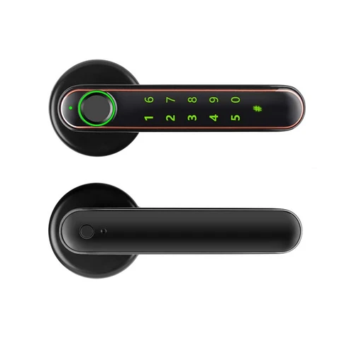 198 Smart Lever Lock / Multiple Ways to Unlock / Black Finish