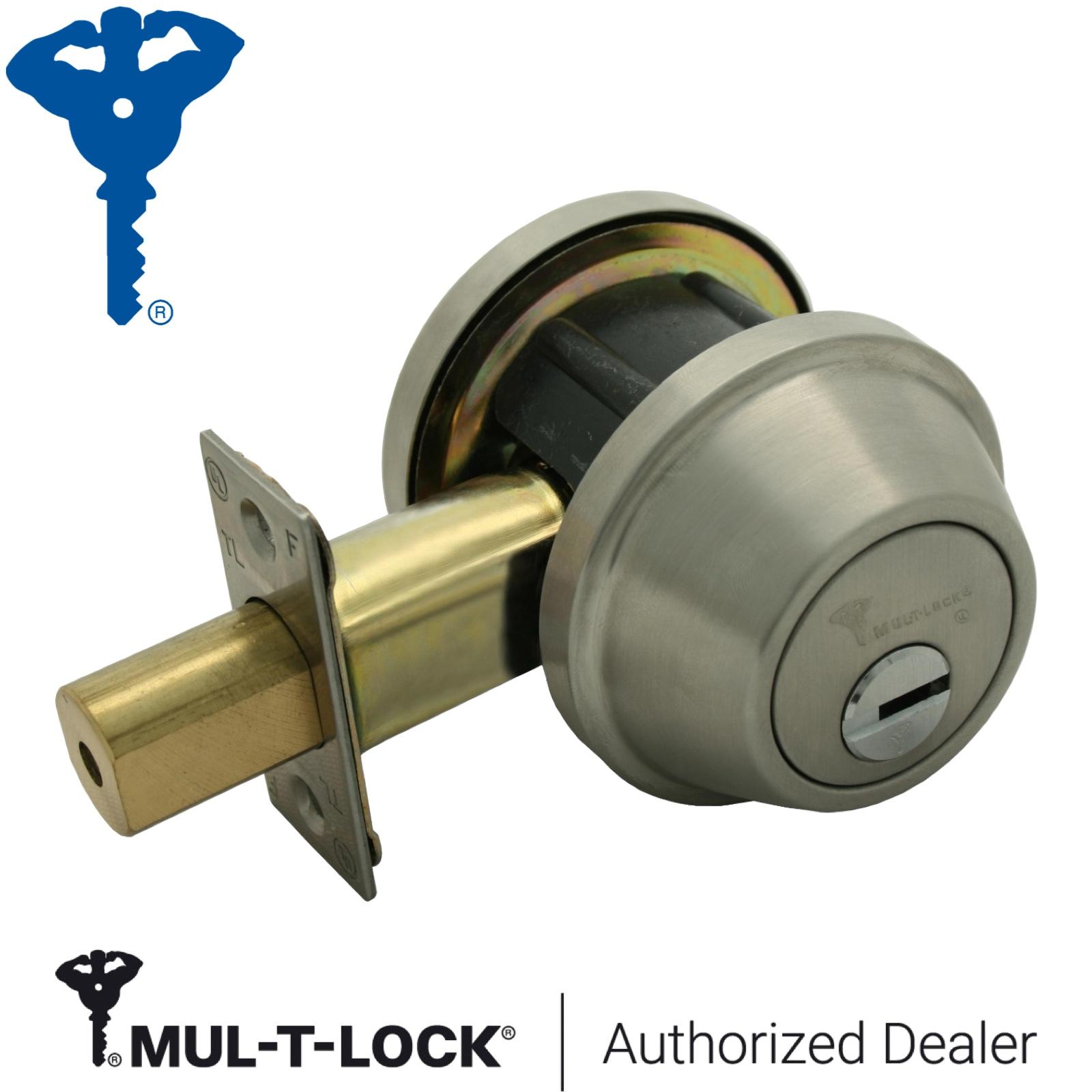 MUL-T-LOCK Cronus® Single Cylinder Deadbolt with Thumb Turn / MTL™600