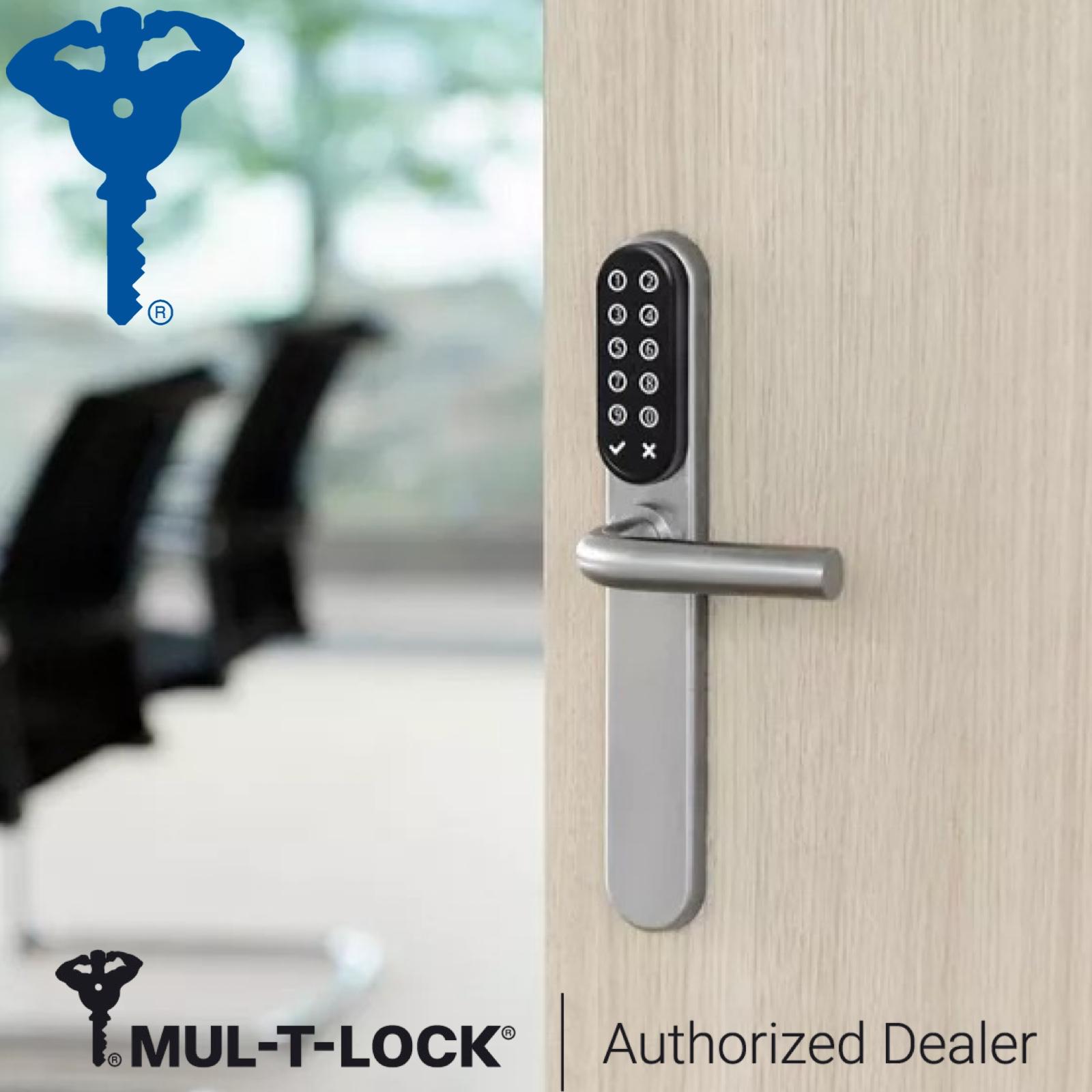 MUL-T-LOCK® SMARTair® ANSI / Electronic Commercial Door Handle
