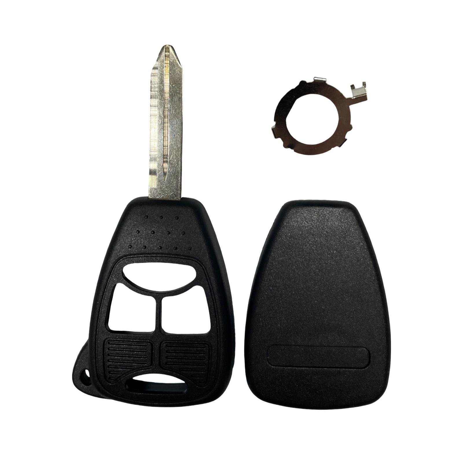 2004-2007 Chrysler Dodge / 4-Button Remote Head Key SHELL / Y159 / M3N5WY72XX (AFTERMARKET)