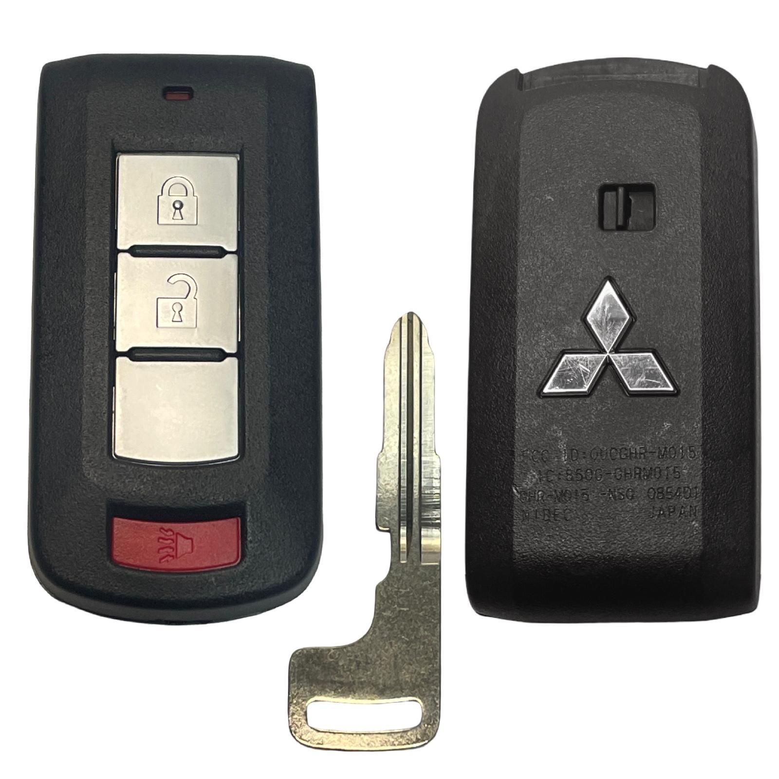 2022-2024 Mitsubishi Outlander Sport 3 Button Smart Key / OUCGHR-M015 / 8637D007 / OEM Refurbished