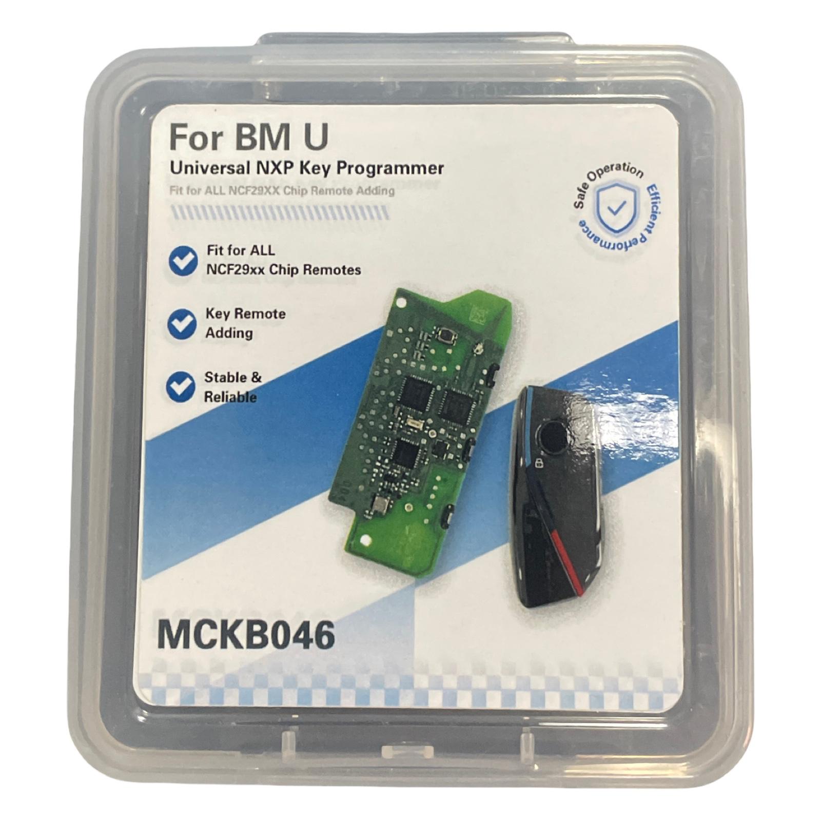 MCKB046 Universal NXP Key Programmer for BMW U / U Body / NCF29XX Remote Adding Tool