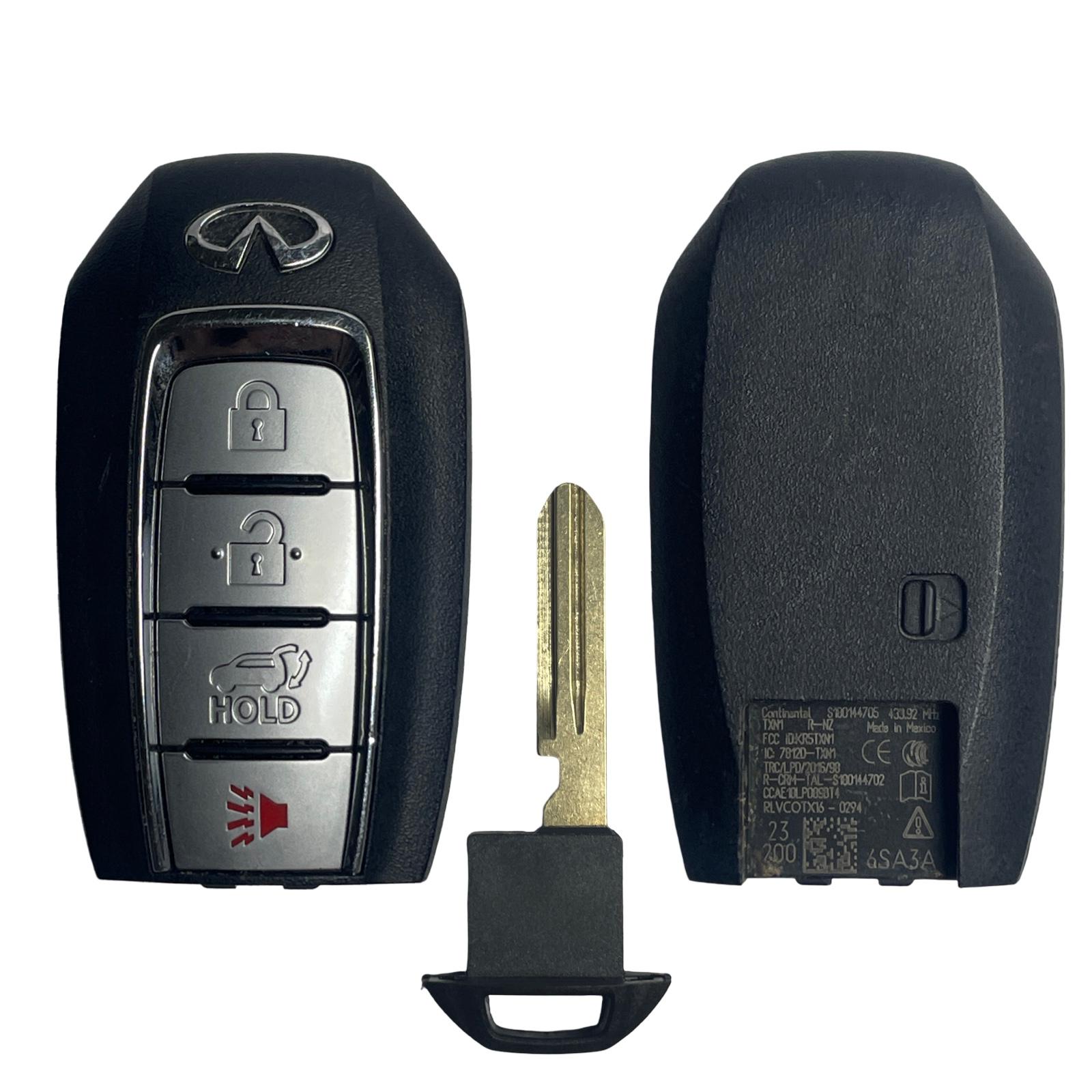 2020 - 2024 Infiniti QX60 / 4-Button Smart Key / 6SA3A / KR5TXN1 / OEM Refurbished