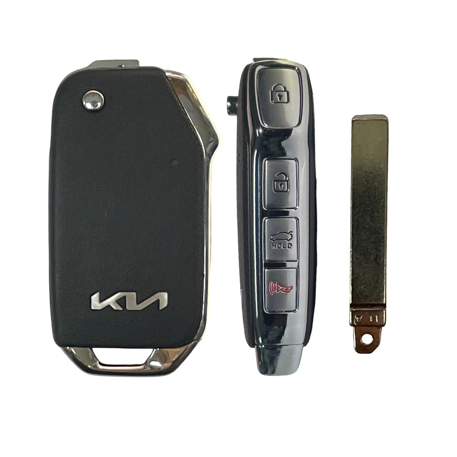 2021-2024 KIA K5 4 Button Flip Key / L2110 / CQOTD00660 / OEM New