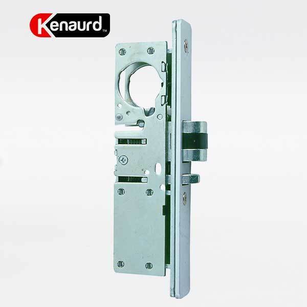 Narrow-Stile 1-1/2" Latch Lock Body W/ 2 Faceplates - LH