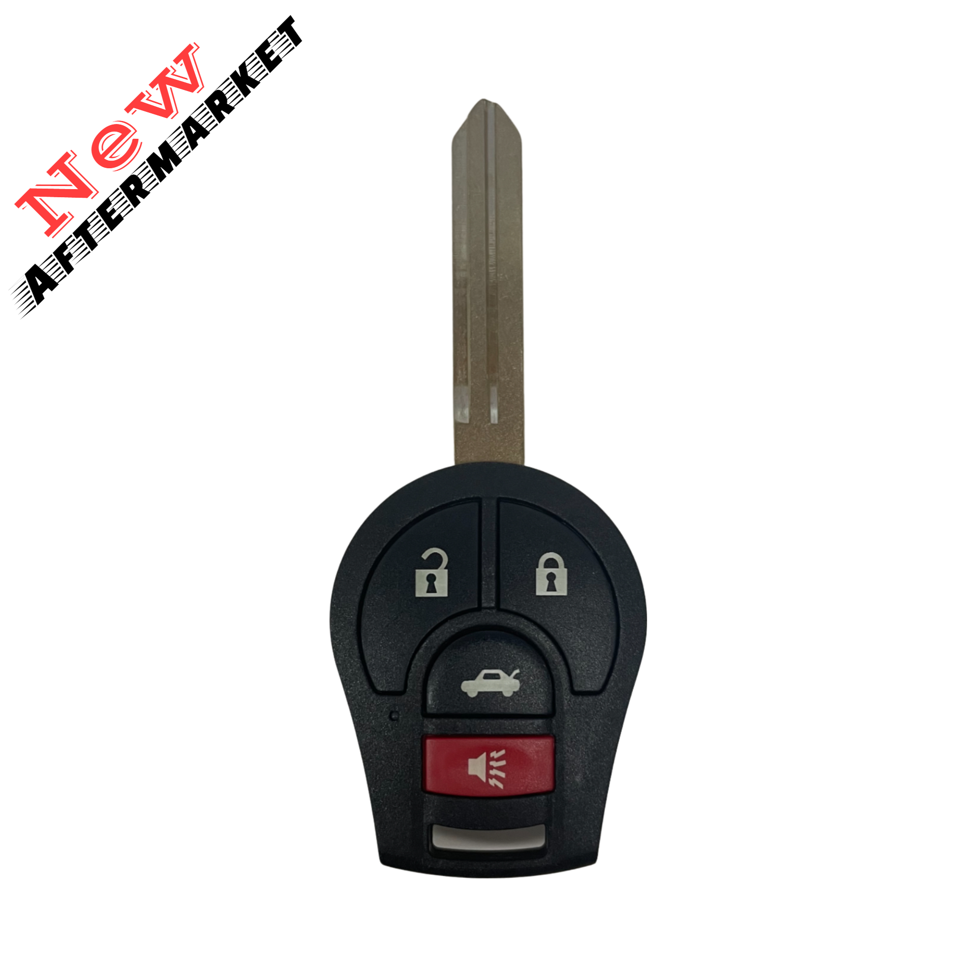 2003-2019 Nissan / 4-Button Remote Head Key / PN: H0561-3AA0B / CWTWB1U751 / (AFTERMARKET)